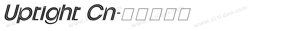 Uptight Cn字体转换
